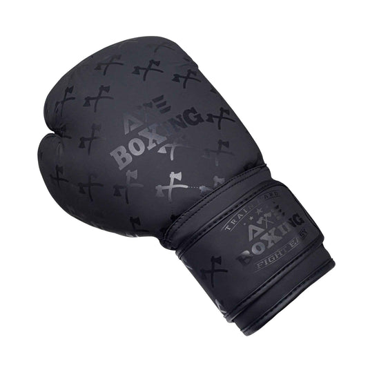 Axe Boxing Gloves Matt Black Edition