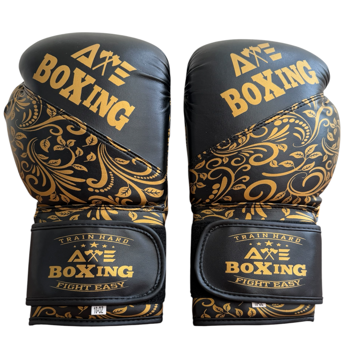 AXE Retro Black/Gold Boxing Gloves – Premium Training & Sparring Gloves UK
