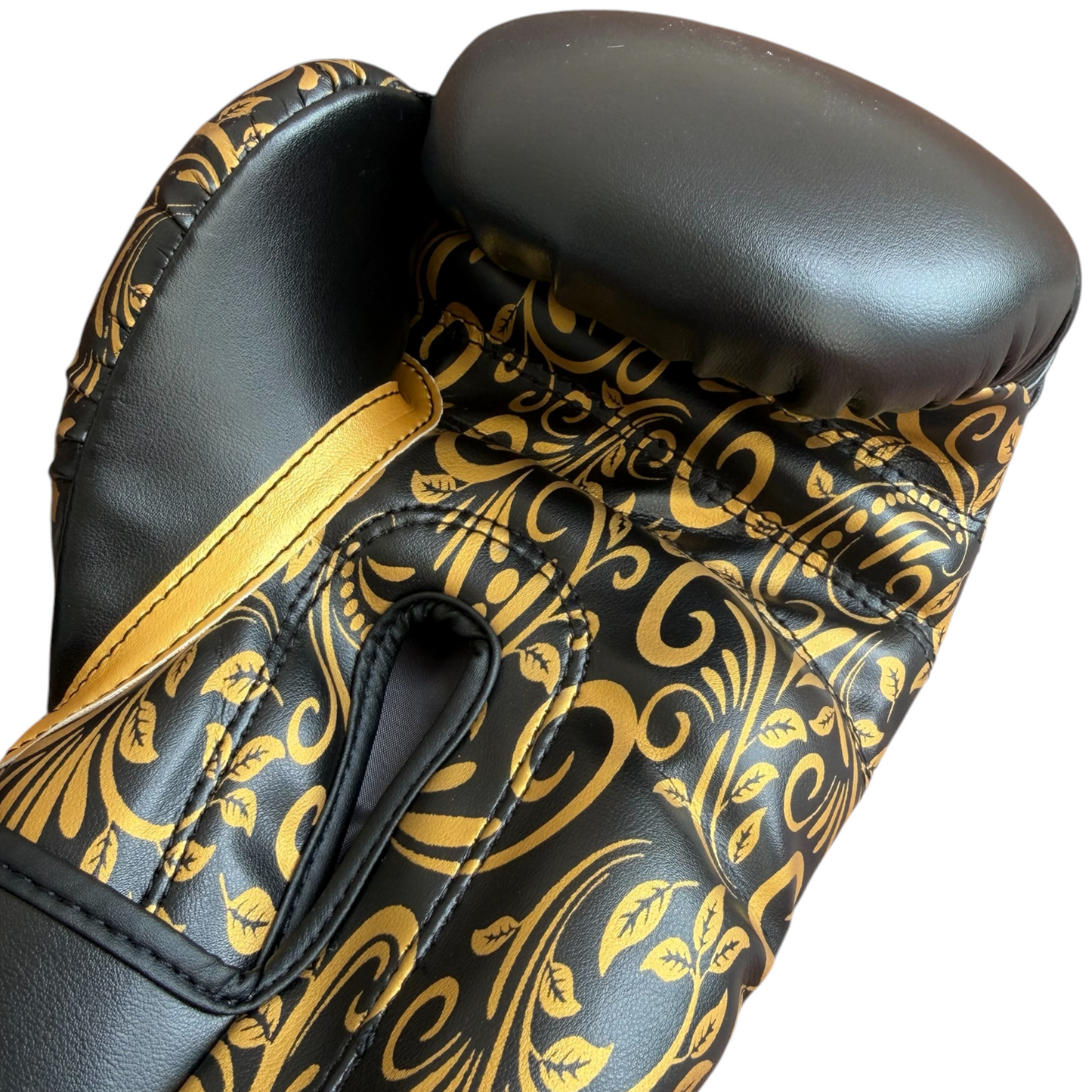 AXE Retro Black/Gold Boxing Gloves – Premium Training & Sparring Gloves UK