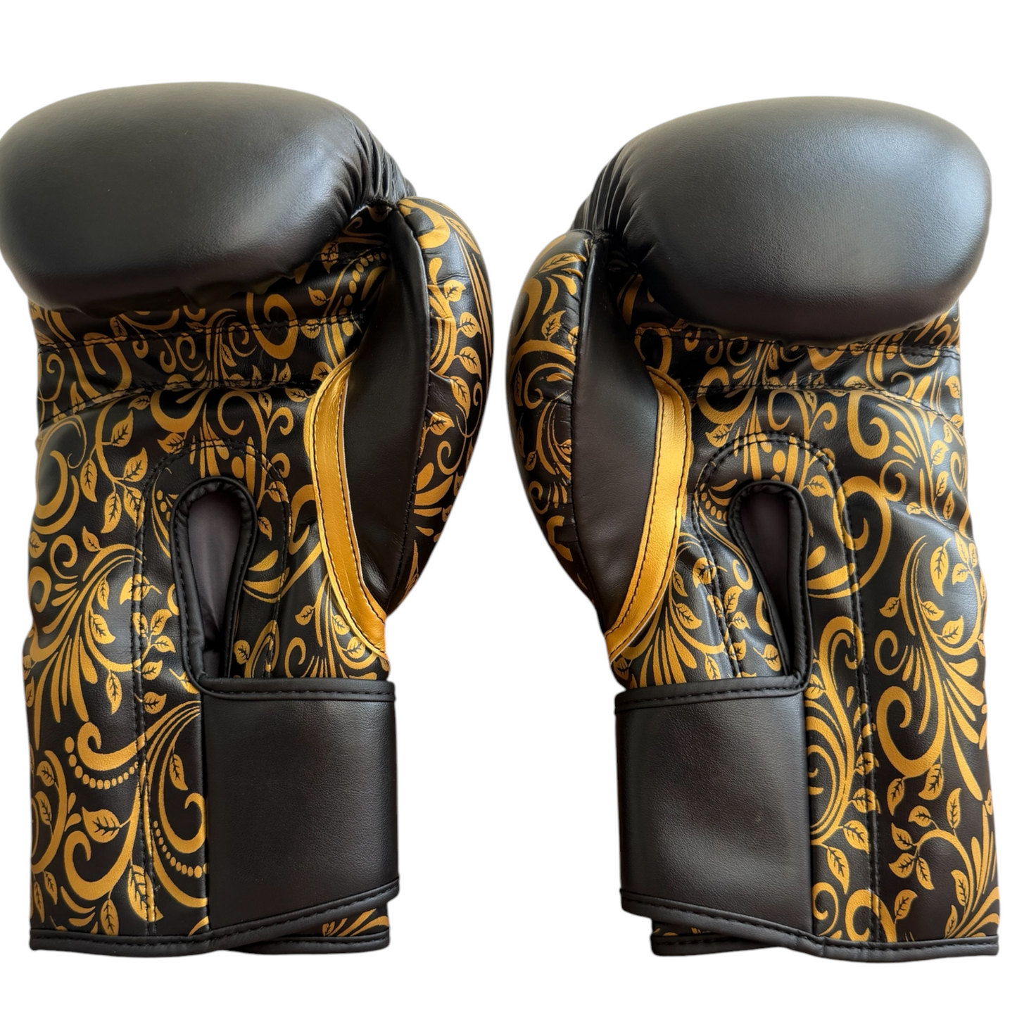 AXE Retro Black/Gold Boxing Gloves – Premium Training & Sparring Gloves UK
