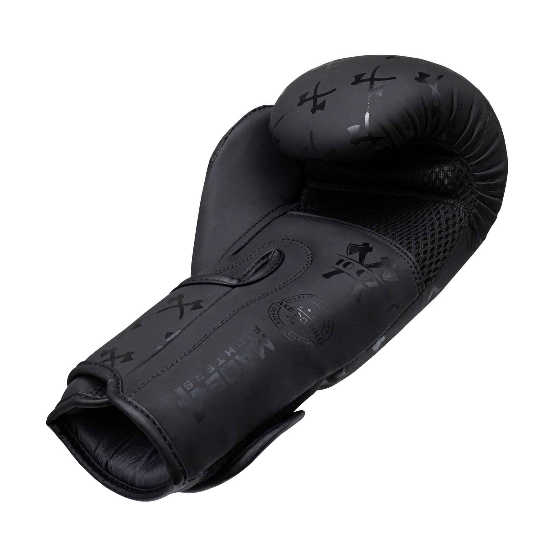 Axe Boxing Gloves Matt Black Edition