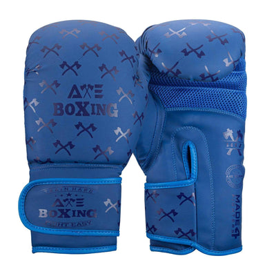 Axe Boxing Gloves Matt Blue Edition