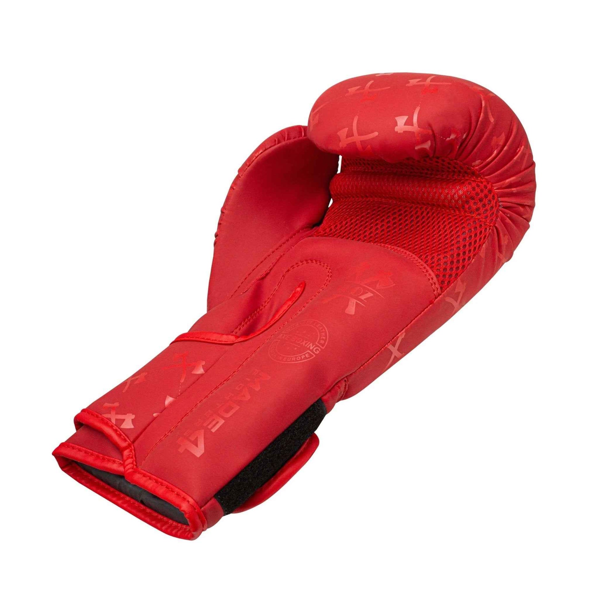 Axe Boxing Gloves Matt Red Edition