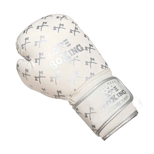 Axe Boxing Gloves Matt White Edition