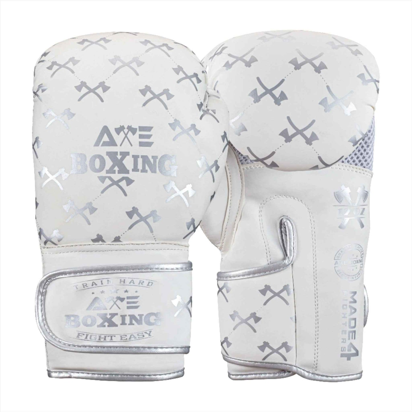 Axe Boxing Gloves Matt White Edition