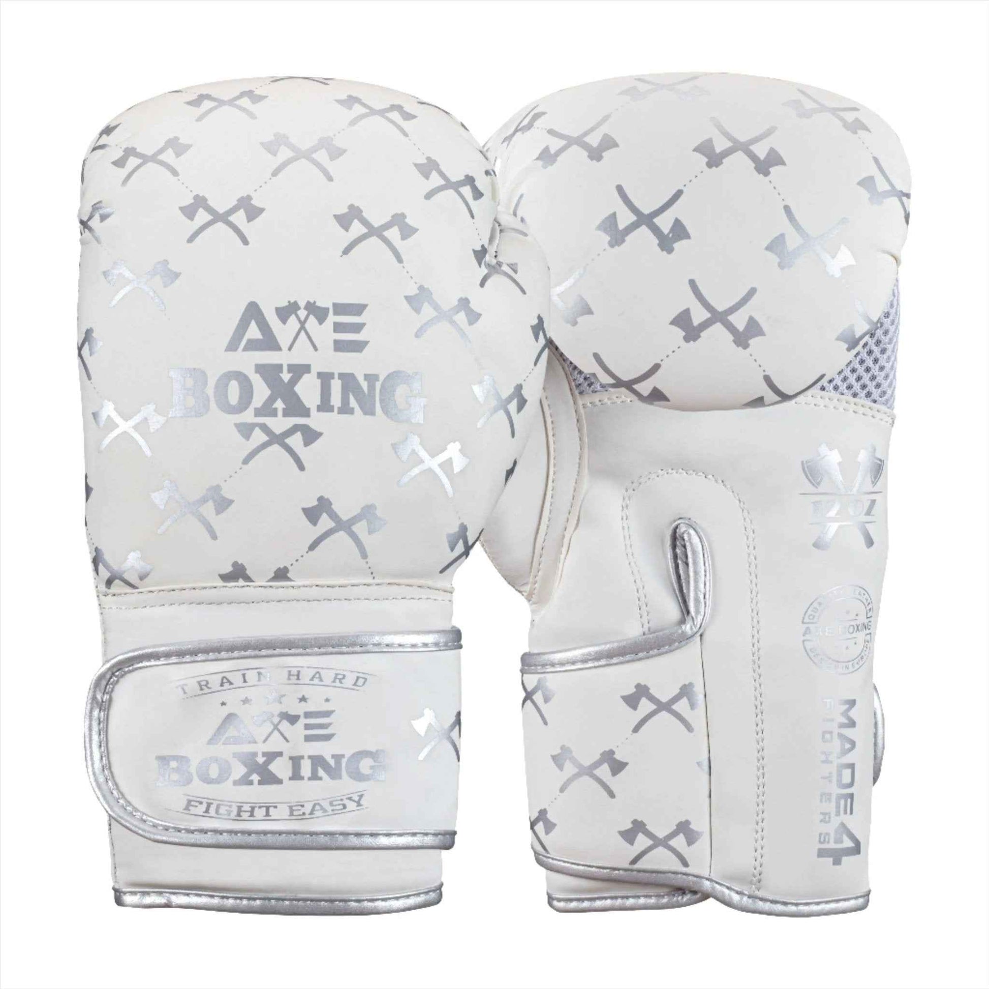Axe Boxing Gloves Matt White Edition