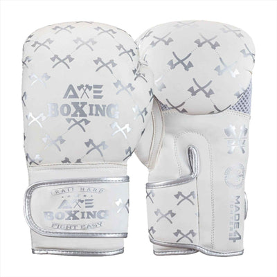 Axe Boxing Gloves Matt White Edition